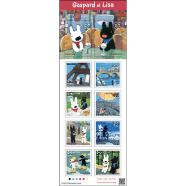 2019年1月16日郵便局限定販売グリーティング切手「リサとガスパール」